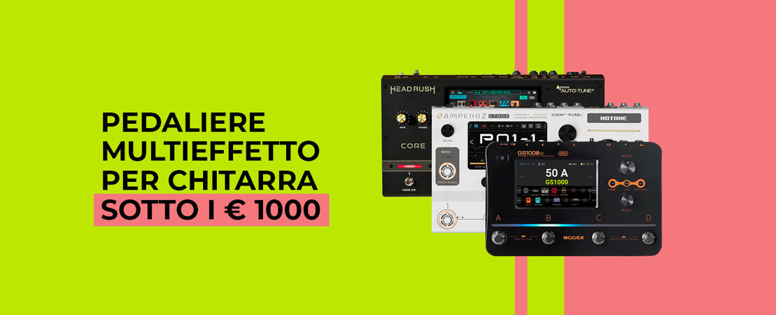 Pedaliere Multieffetto per Chitarra sotto i € 1000: Mooer, Hotone o HeadRush? Pedaliere Multieffetto per Chitarra sotto i € 1000: Mooer, Hotone o HeadRush?