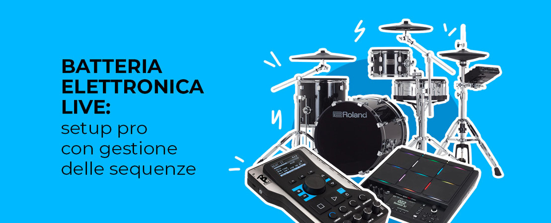 Batteria Elettronica Live: Setup Pro con Gestione delle Sequenze