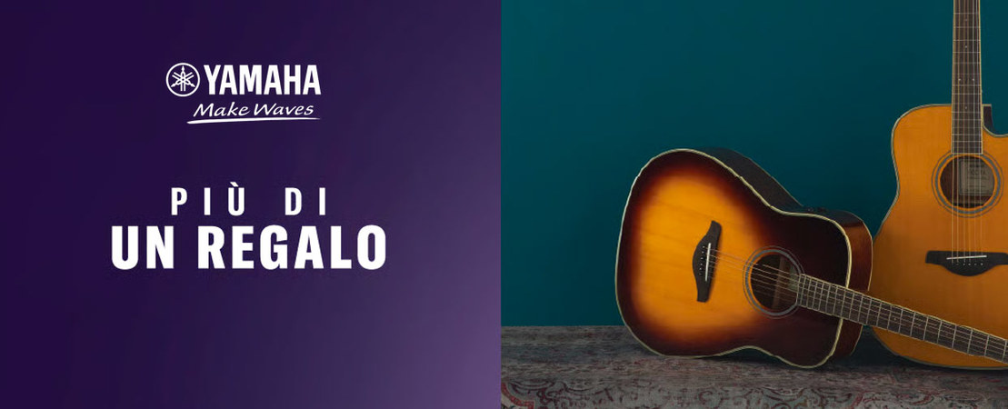 Fino a € 100 di Cashback su Chitarre Yamaha! Fino a € 100 di Cashback su Chitarre Yamaha!