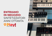 Sintetizzatori Anni Ottanta da Play! Music Store