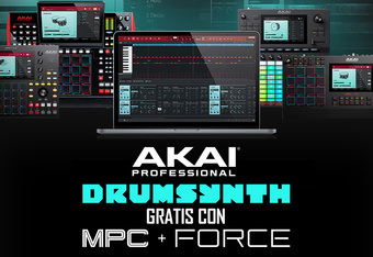 Drumsynth Gratis per MPC e Force della Akai Professional