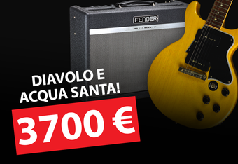 Diavolo e acqua santa: Gibson Les Paul Double Cut �60 e Fender Bassbreaker