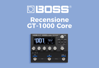 Boss GT-1000 core: caratteristiche, opinioni e prezzi