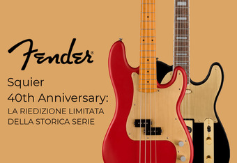 Fender Squier 40th Anniversary: La Riedizione Limitata Della Storica Serie