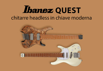 Ibanez Quest: Chitarre Headless In Chiave Moderna