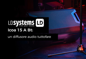 LD Systems Icoa 15 A Bt: Un Diffusore Audio Tuttofare