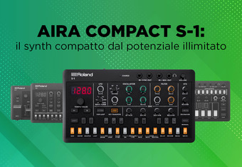 Aira Compact S-1: il Synth Compatto dal Potenziale Illimitato�