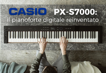Casio Privia PX-S7000: Il pianoforte digitale reinventato