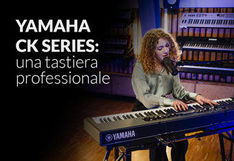 Yamaha CK Series: Una tastiera professionale portatile