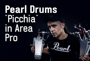 Pearl News: Pearl Drums Picchia in Area Pro 