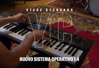 Nuovo Sistema Operativo 1.4 per la Serie Stage Keyboard di Yamaha