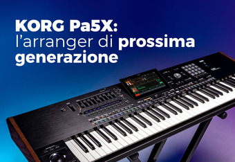 Korg Pa5X: l'Arranger di Prossima Generazione