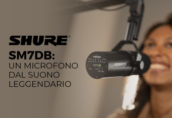 Shure SM7dB: un Microfono dal Suono Leggendario