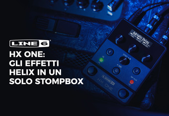 Line 6 HX One: gli Effetti Helix in un Solo Stompbox