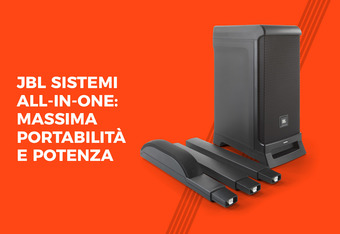 JBL Sistemi All-in-One: Massima Portabilit� e Potenza  