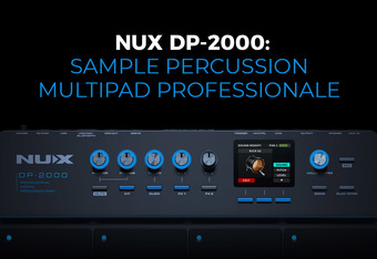 NUX DP-2000: Sample Percussion Multipad Professionale