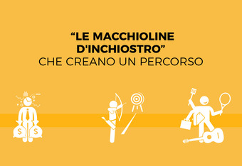 �Le macchioline d'inchiostro� che creano un percorso