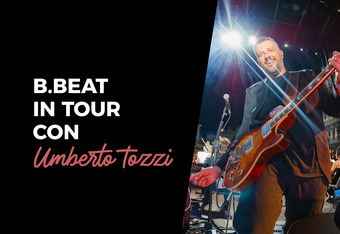 B.Beat in tour con Umberto Tozzi