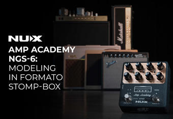 NUX Amp Academy NGS-6: Modeling in formato stomp-box