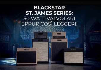 Blackstar St. James Series: 50 watt valvolari eppur cos� leggeri!