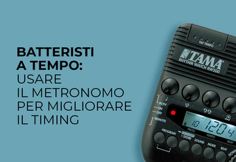 Batteristi a Tempo: Usare il Metronomo per Migliorare il Timing