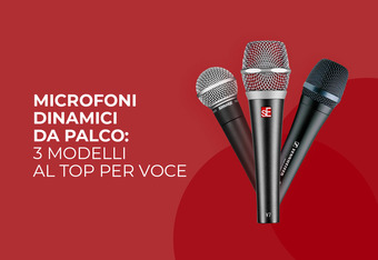 Microfoni Dinamici da Palco: 3 Modelli al Top per Voce
