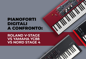 Pianoforti Digitali a Confronto: Roland V-Stage vs Yamaha YC88 vs Nord Stage 4