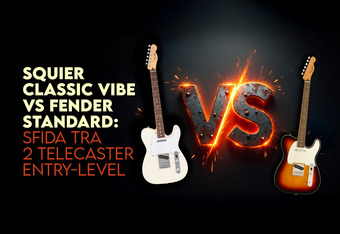 Squier Classic Vibe vs Fender Standard: Sfida tra 2 Telecaster Entry-Level