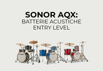 Sonor AQX: Batterie Acustiche Entry Level