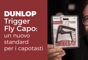 Dunlop - Capodastre Trigger Fly Satin Chrome Capodastres 