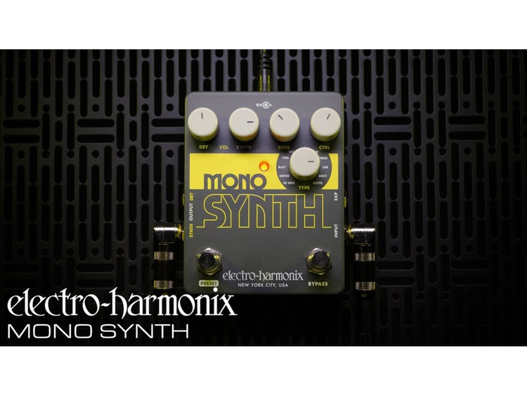 EHX Mono Synth, trasforma la tua chitarra in un sintetizzatore
