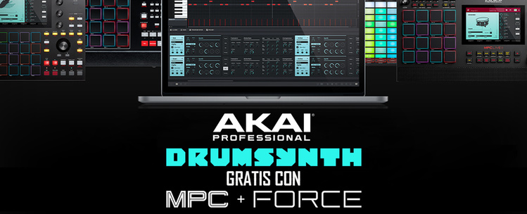 Drumsynth Gratis per MPC e Force della Akai Professional