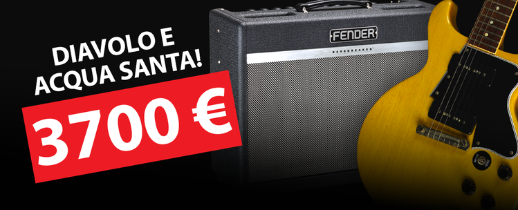 Diavolo e acqua santa: Gibson Les Paul Double Cut ’60 e Fender Bassbreaker