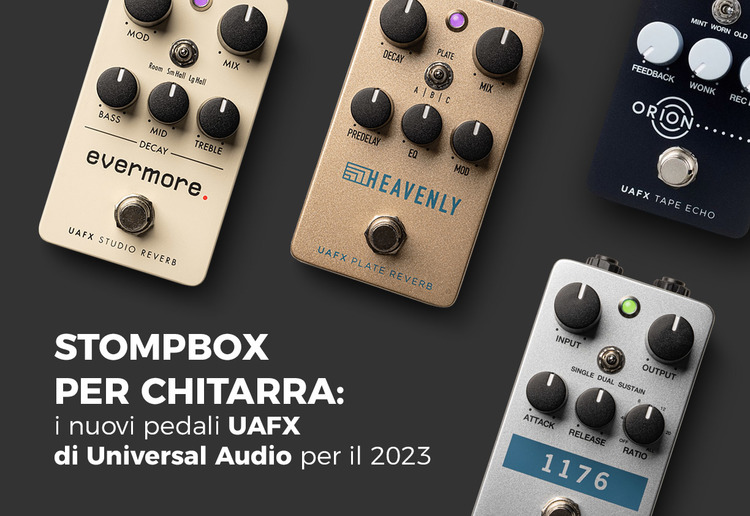 UNIVERSAL AUDIO UAFX Evermore Studio Reverb | Strumenti Musicali .net