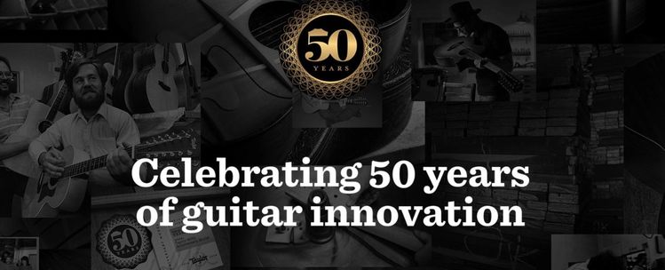 Taylor Guitars festeggia i suoi primi 50 anni con una serie dedicata