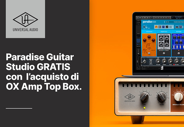UNIVERSAL AUDIO UAFX OX Amp Top Box | Strumenti Musicali .net